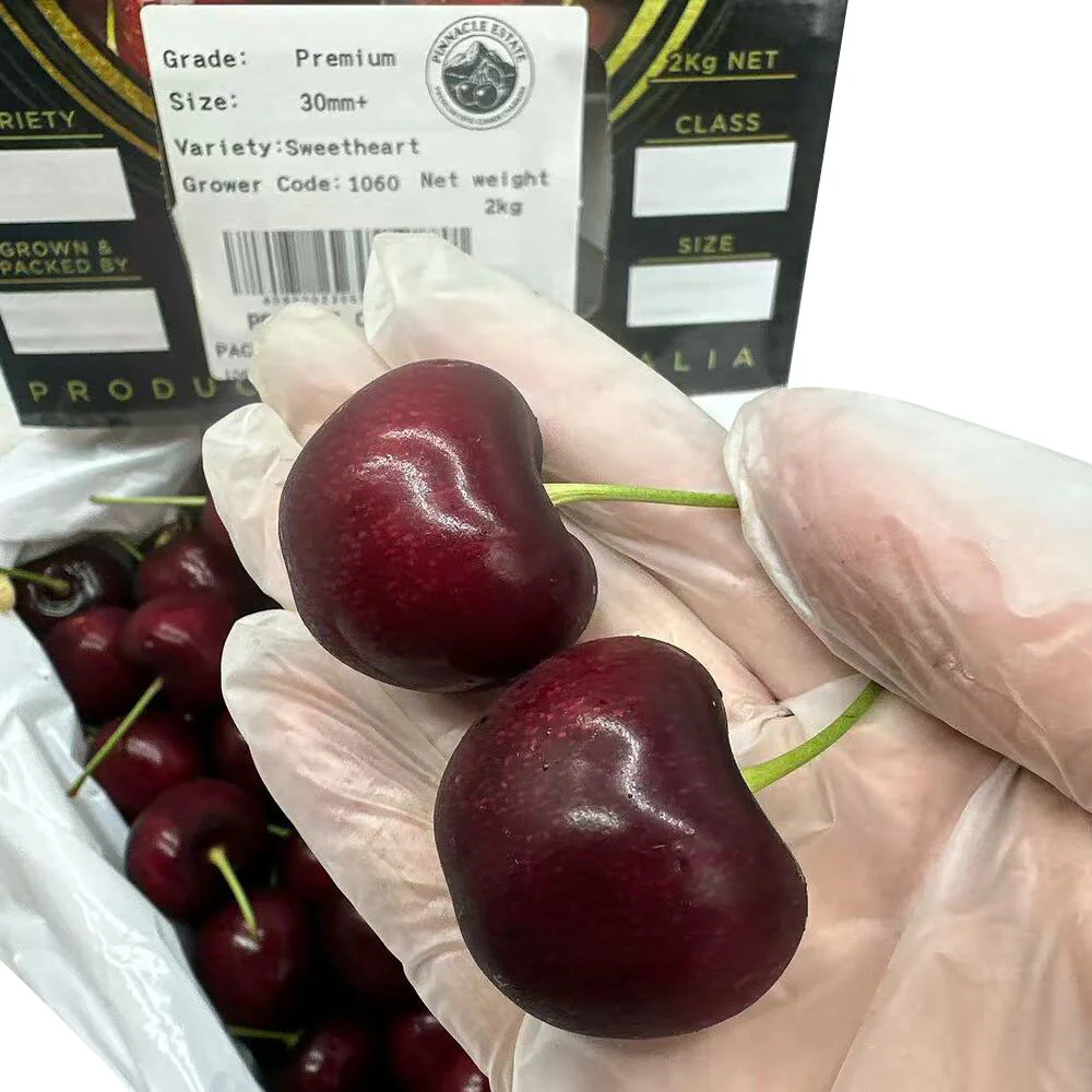Pinnacle Estate Sweetheart Cherries 30mm+ Gift Box 2kg - Premium Australian Cherries - Image 3