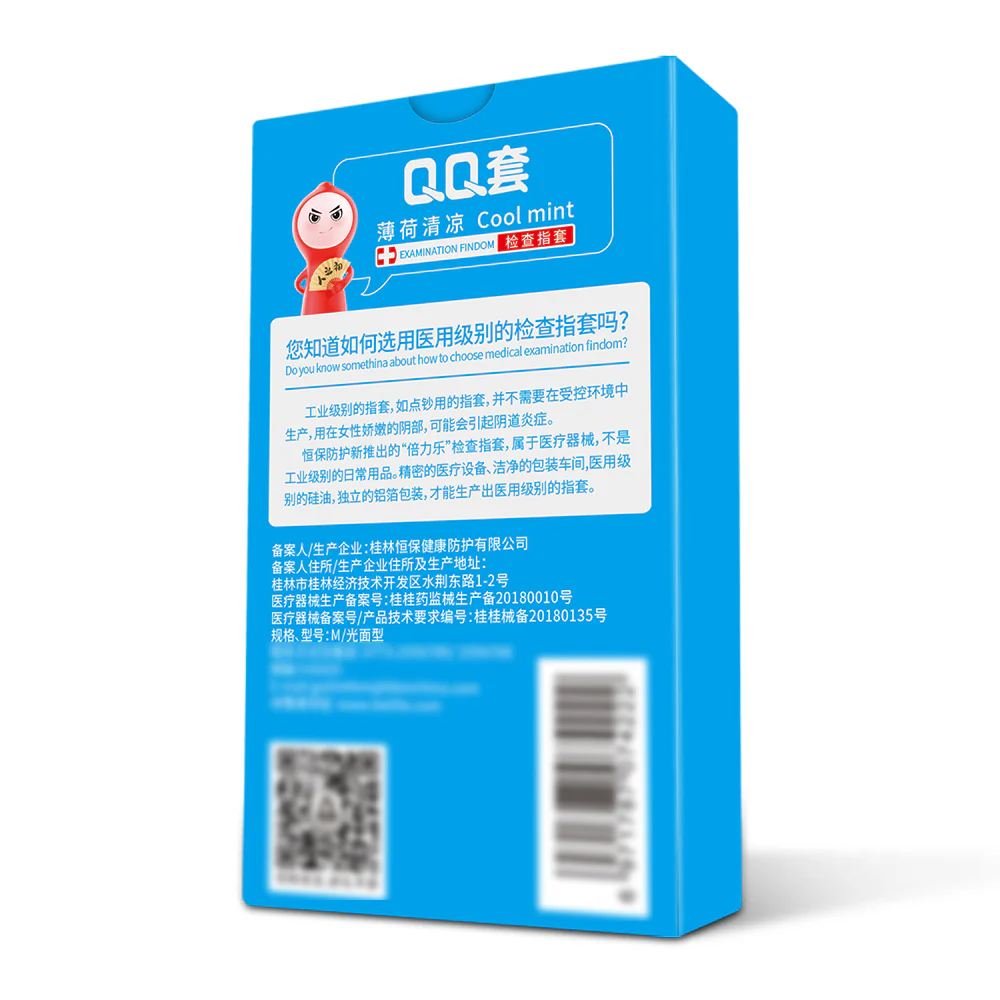 Pleasuremore Mint Flavored Finger Cots - New Packaging - Image 2
