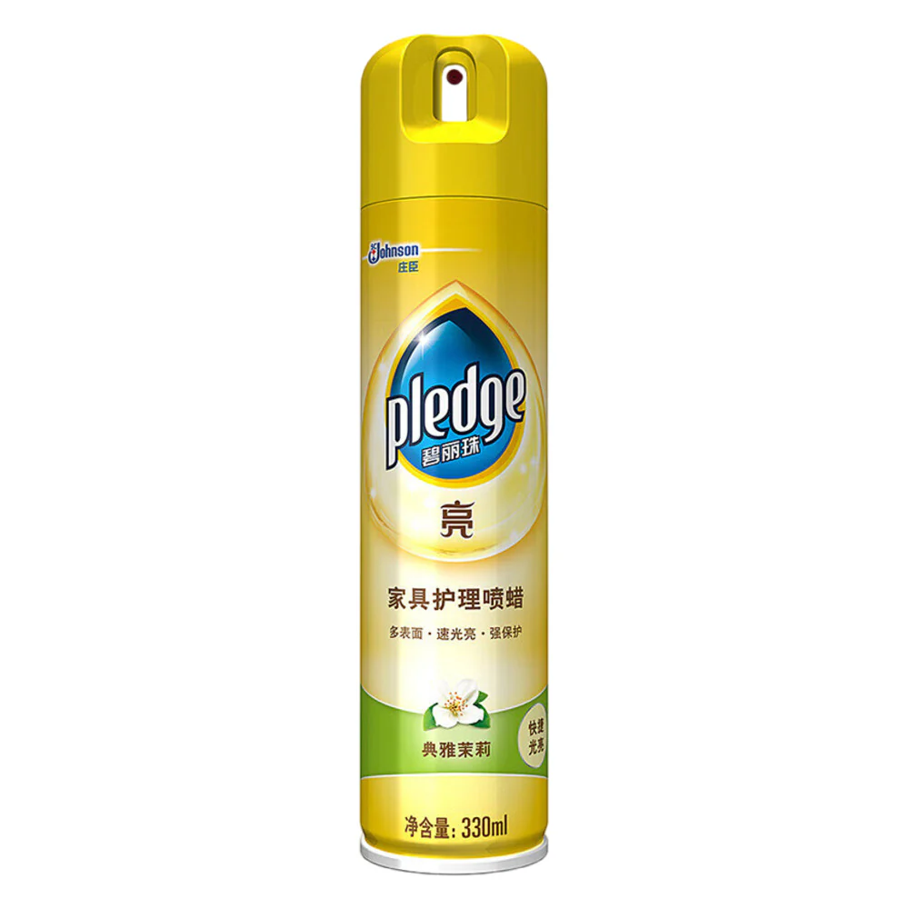 Pledge Furniture Care Spray Wax Jasmine Scent - 330ml