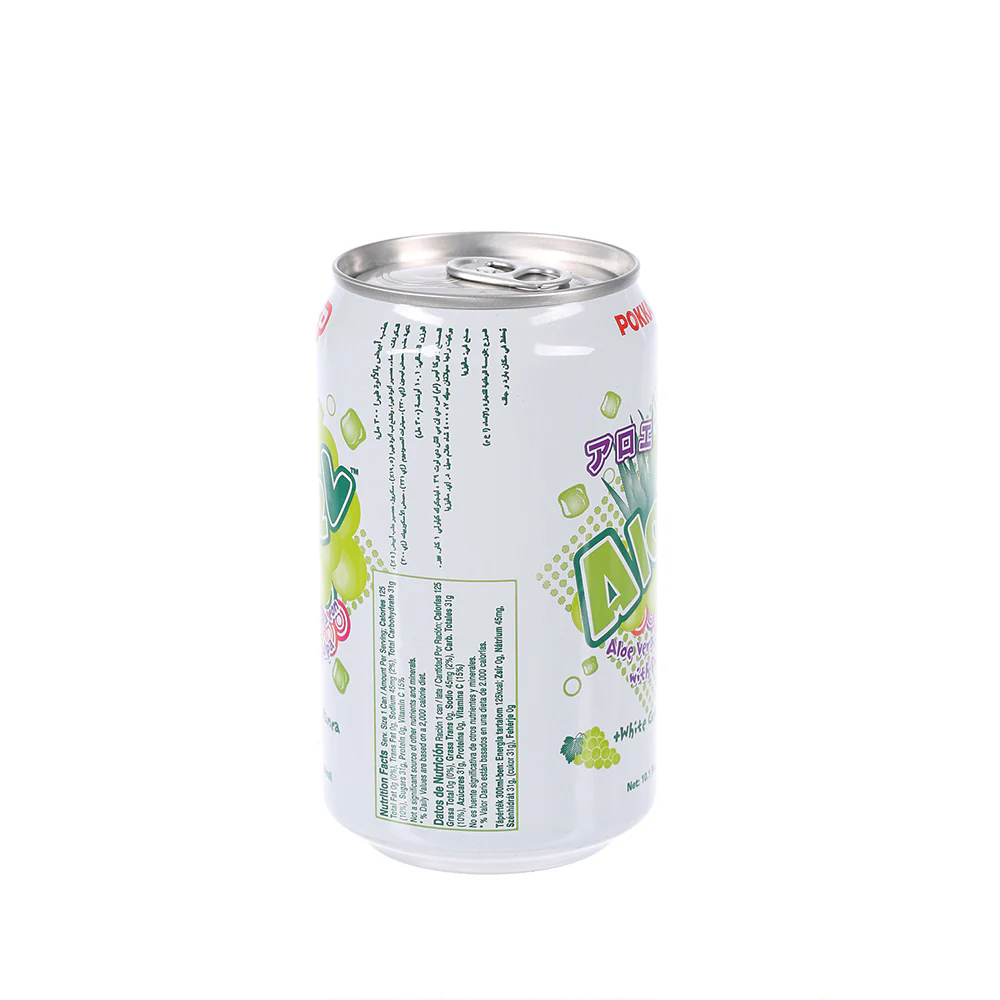 Pokka Aloe Vera White Grape Juice - 300ml - Image 2