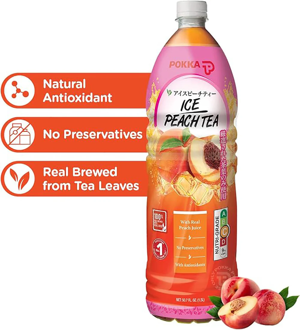 Pokka Ice Peach Tea - 1.5L - Image 2