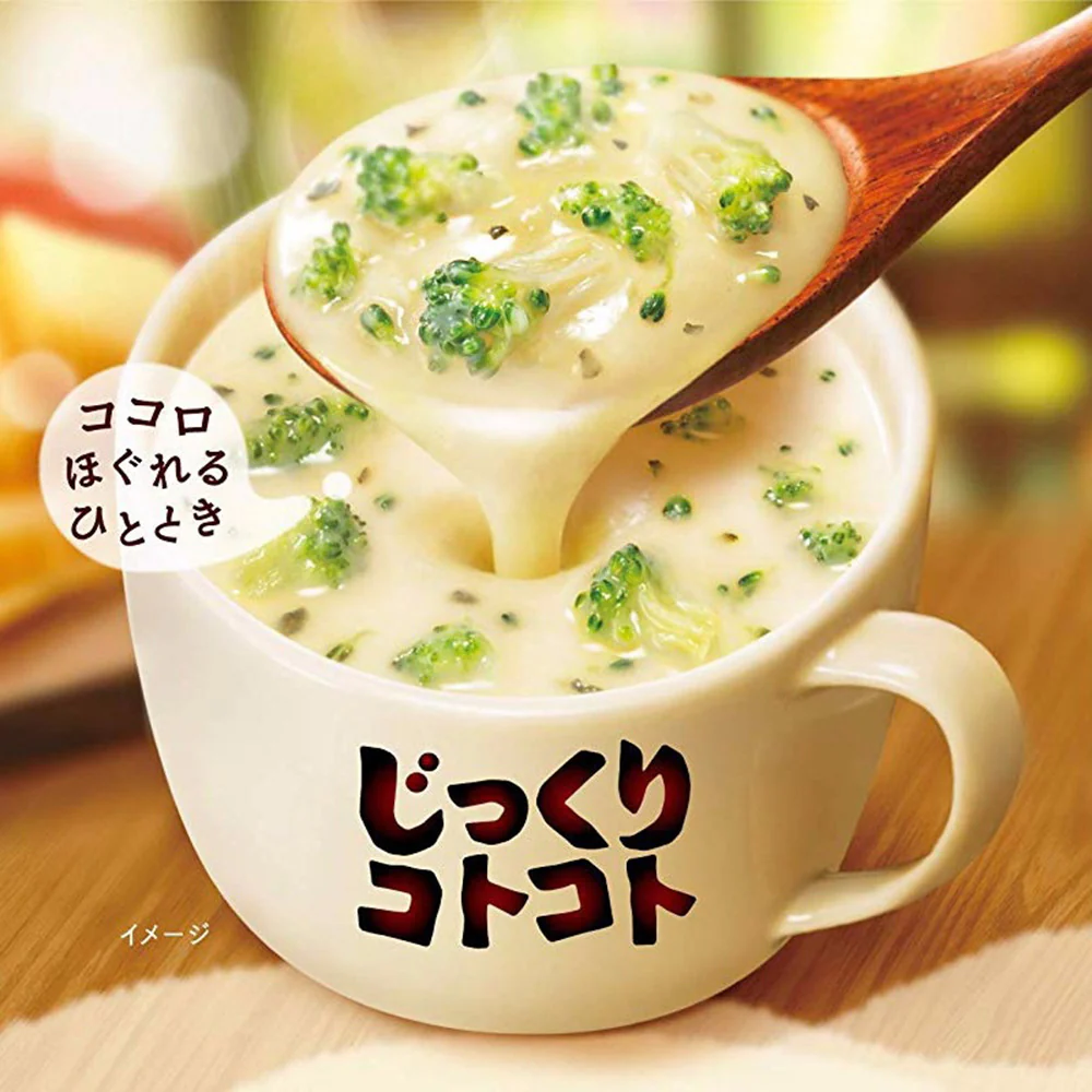 Pokka Sapporo Broccoli Cheese Soup - 3 Packs, 56.4g - Image 3
