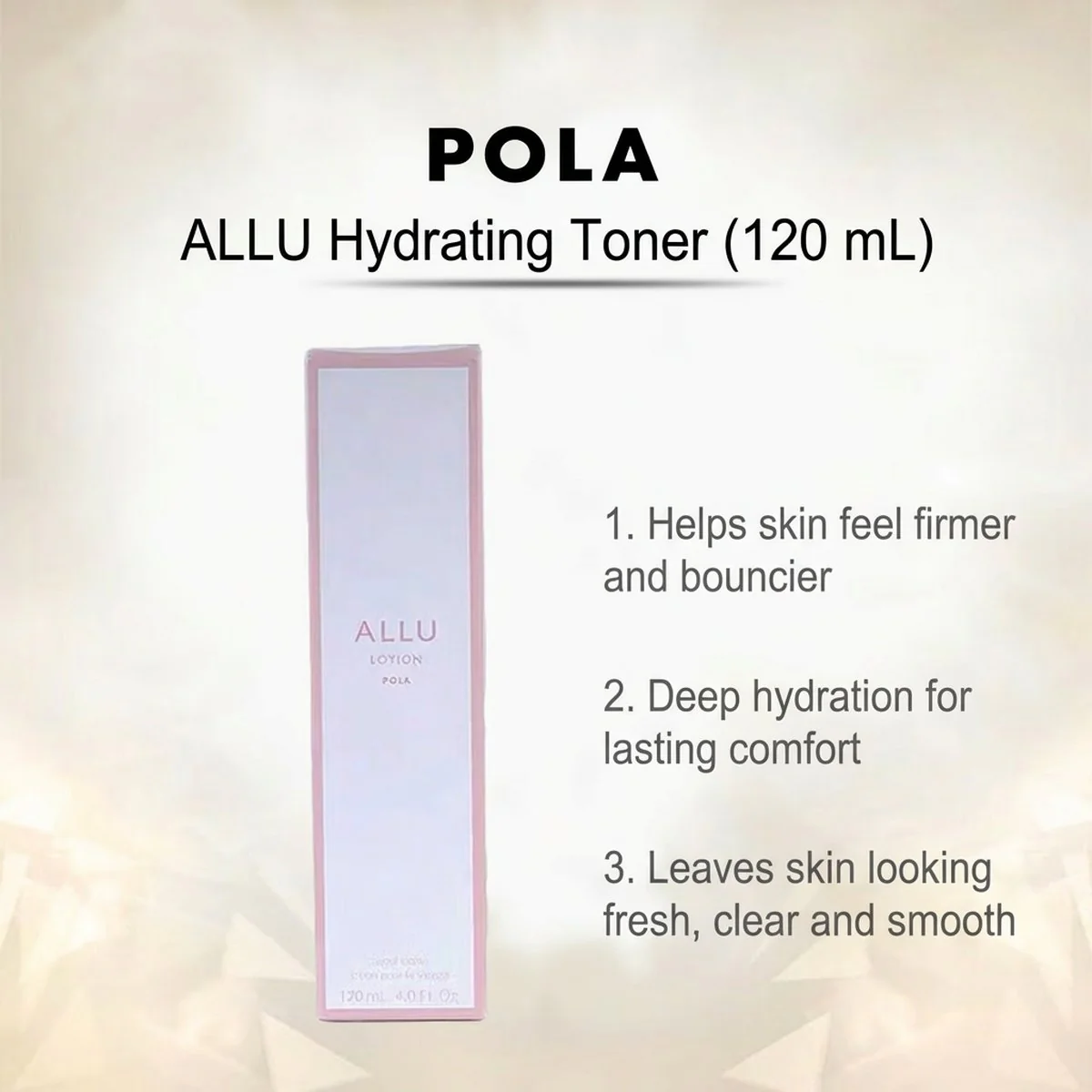 Pola ALLU High Moisture Anti-Ageing Facial Lotion 120ml - Image 2