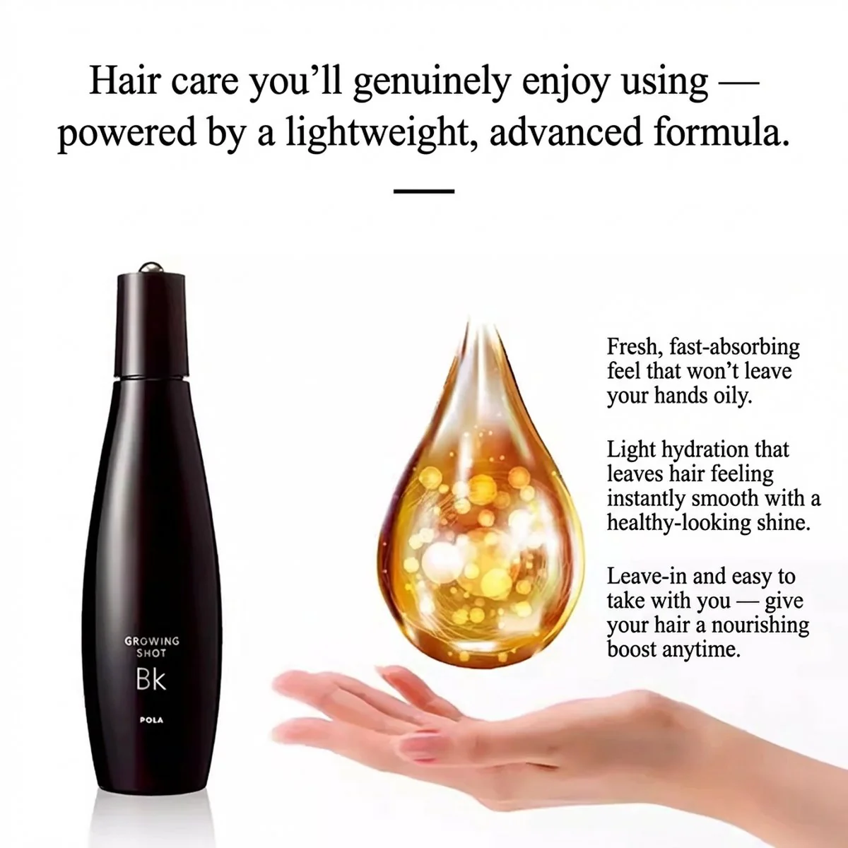 Pola Growing Shot Bk Scalp Essence 170ml - Anti-Hair Fall & Thicker-Looking Hair Tonic - Image 2