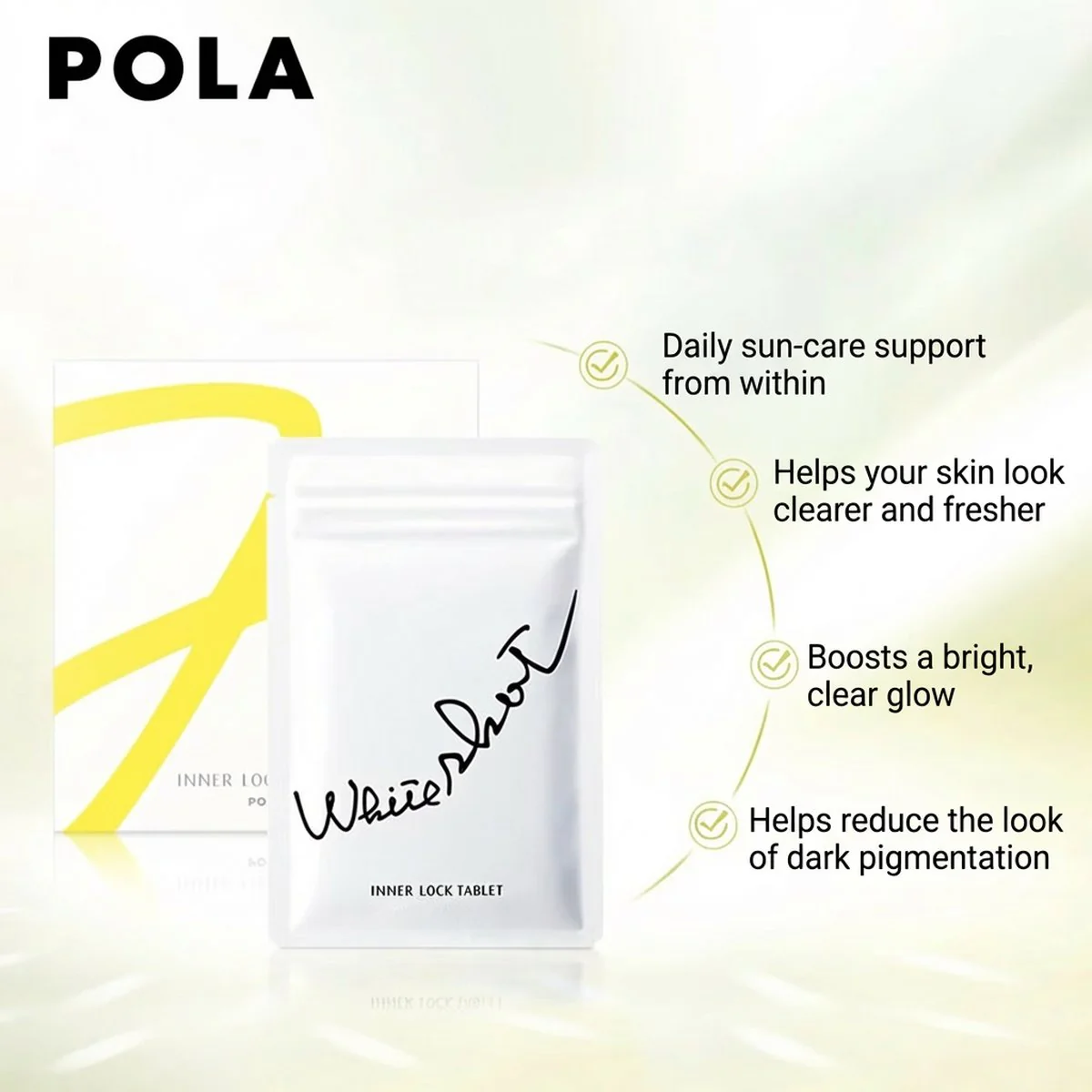 POLA White Shot IXS N Inner Lock Tablets – 60 Tablets - Image 2