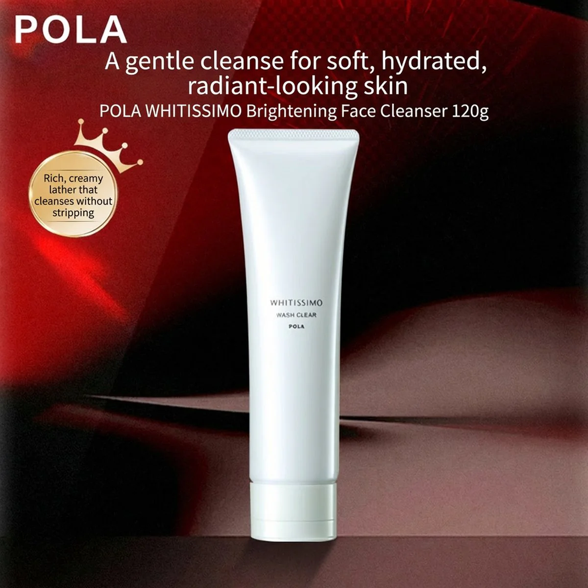 Pola Whitissimo Wash Clear Brightening Face Wash 120g
