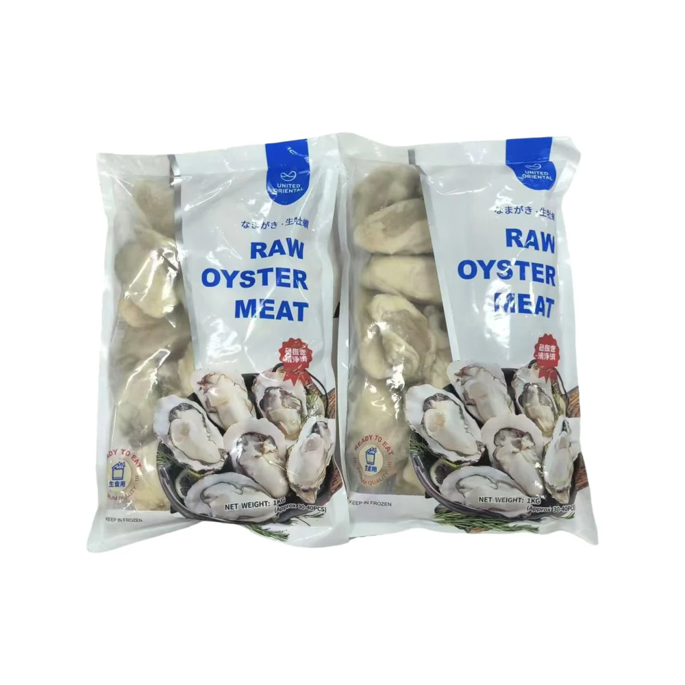 Premium Giant Shucked Oyster Meat (Sashimi Grade) – 30/40 Count, 1kg - Image 2