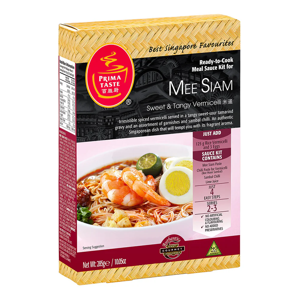 Prima Taste Mee Siam Ready-to-Cook Meal Sauce Kit - 285g