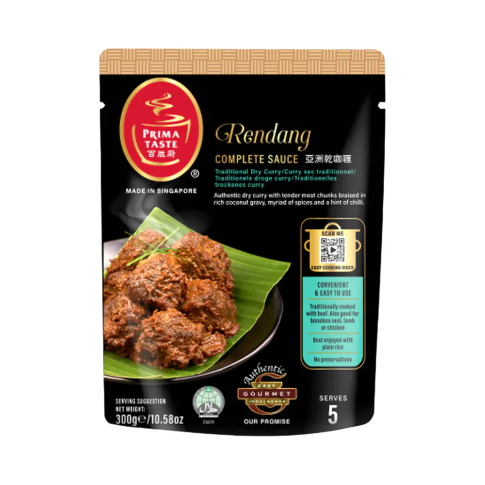 Prima Taste Rendang Complete Sauce 300g – Singapore Rendang Curry Sauce