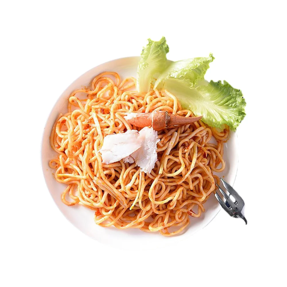 Prima Taste Singapore Chilli Crab Lamian – 160g (Premium Instant Dry Noodles with Real Crab Stock) - Image 2
