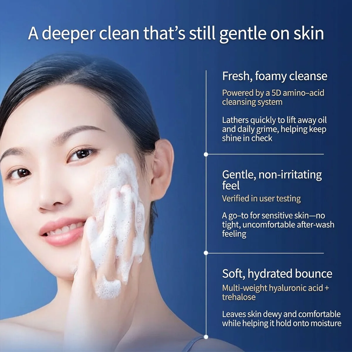 Prof. Ling Cloud Feeling Cleanser Gel - 100g - Image 4