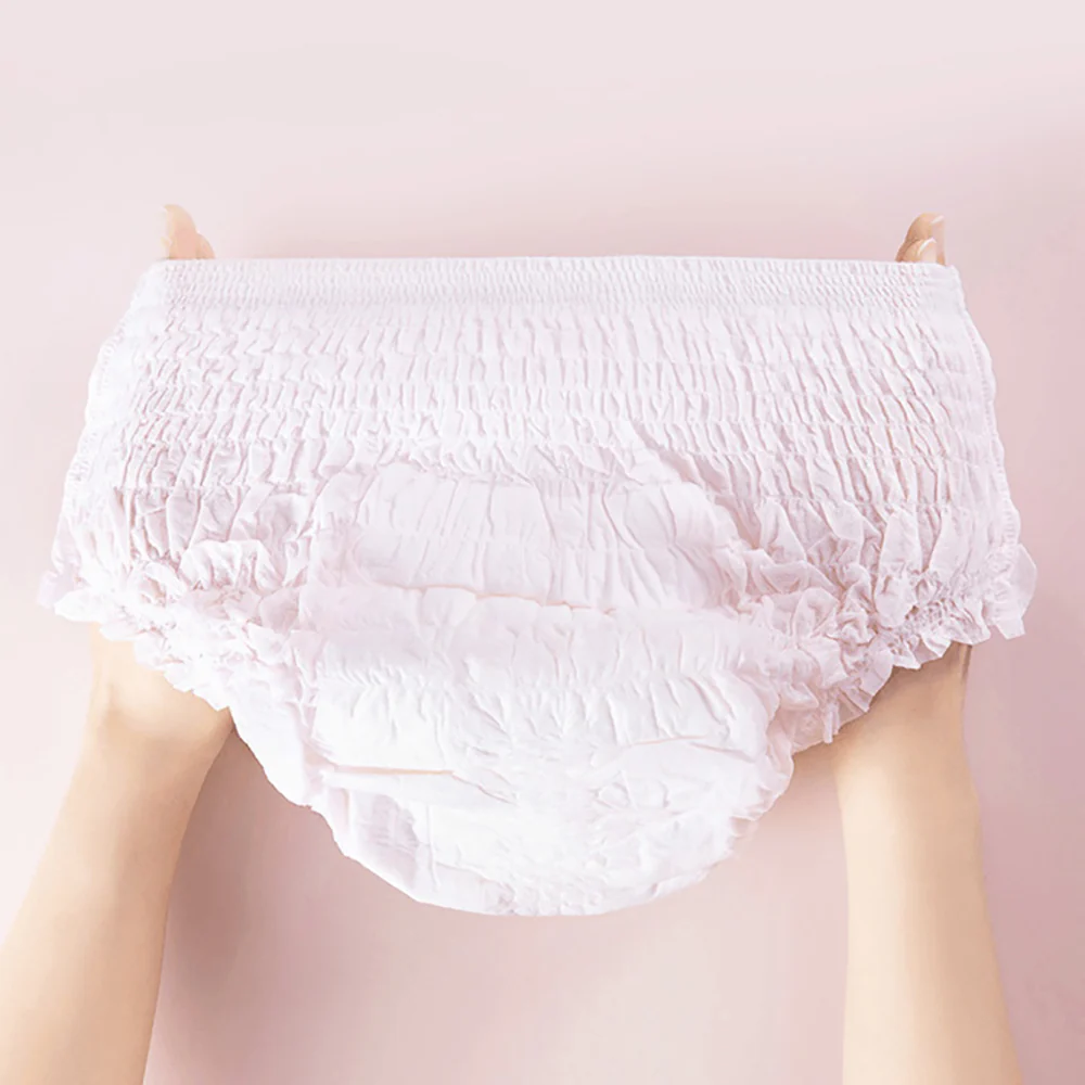 Purcotton Nice Princess Menstrual Pants S-M Size - 2 Pieces/Bag - Image 3