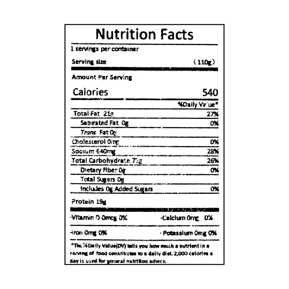 Puyu Sha County Peanut Sauce Noodles - 115g - Image 5