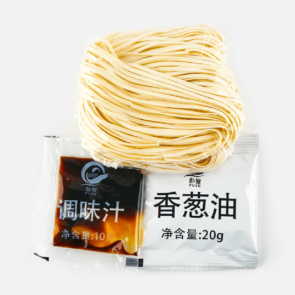 Puyu Sha County Scallion Oil Noodles - 110g - Image 4