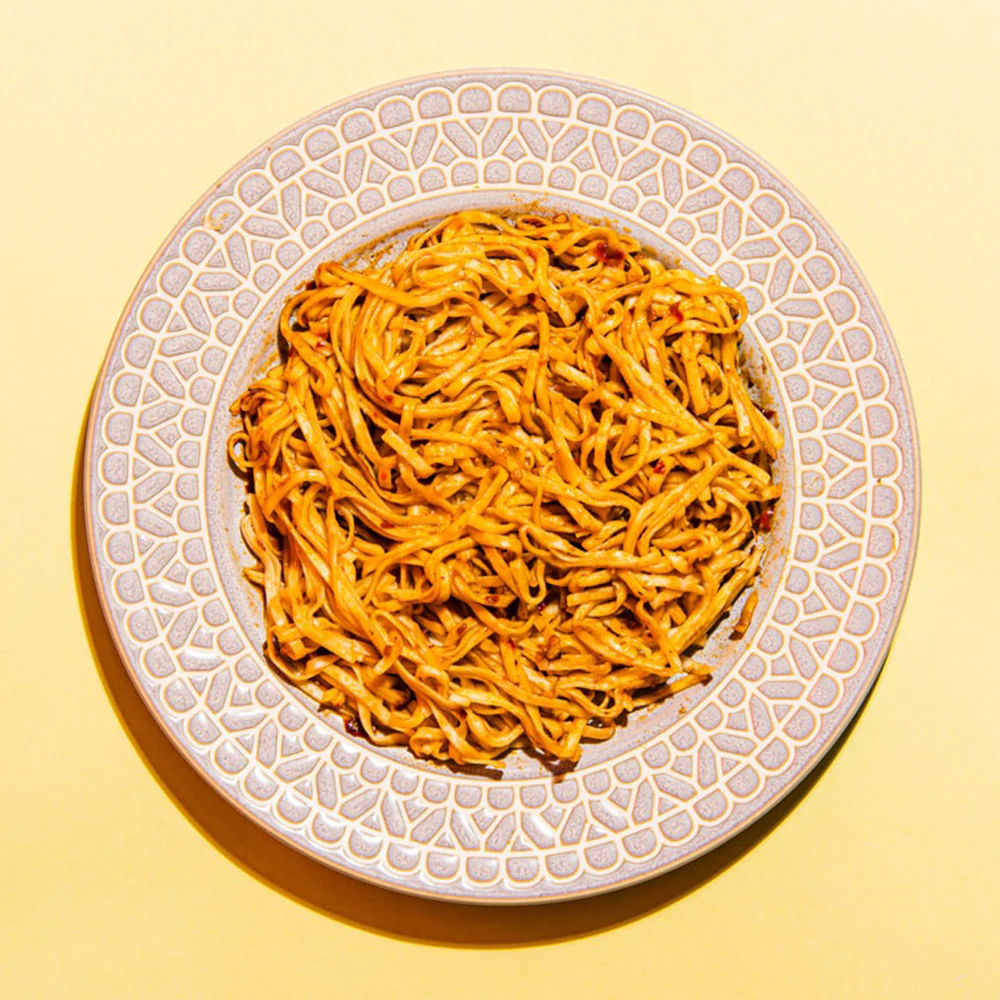 PUYU Sha County Spicy Mixed Noodles - 115g - Image 2