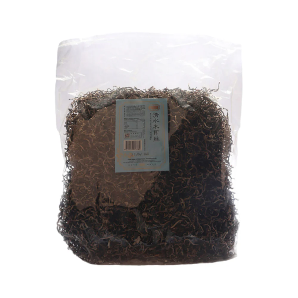 Qiancheng Dried Black Fungus Strips - 1kg
