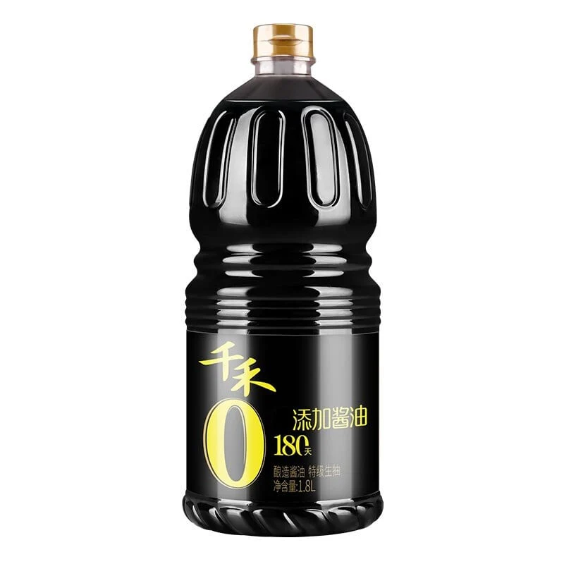 Qianhe 180 Days No Additives Soy Sauce - 1.8L