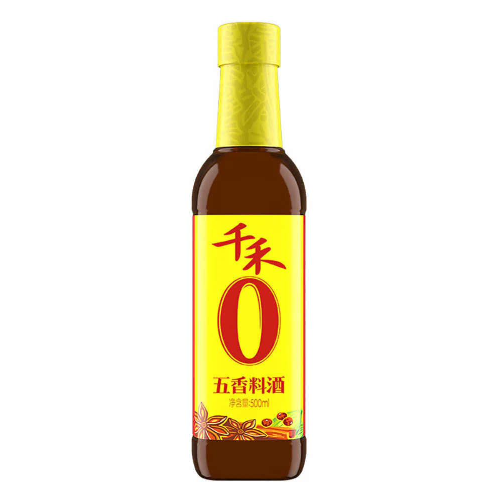 Qianhe Zero Additives Five-Spice Cooking Wine 500ml