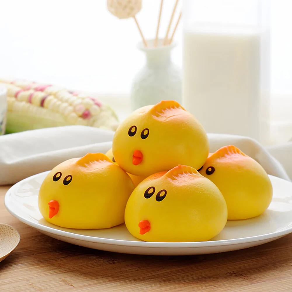 Qianwei Central Kitchen Frozen Chicken Custard Buns - 360g - Image 4