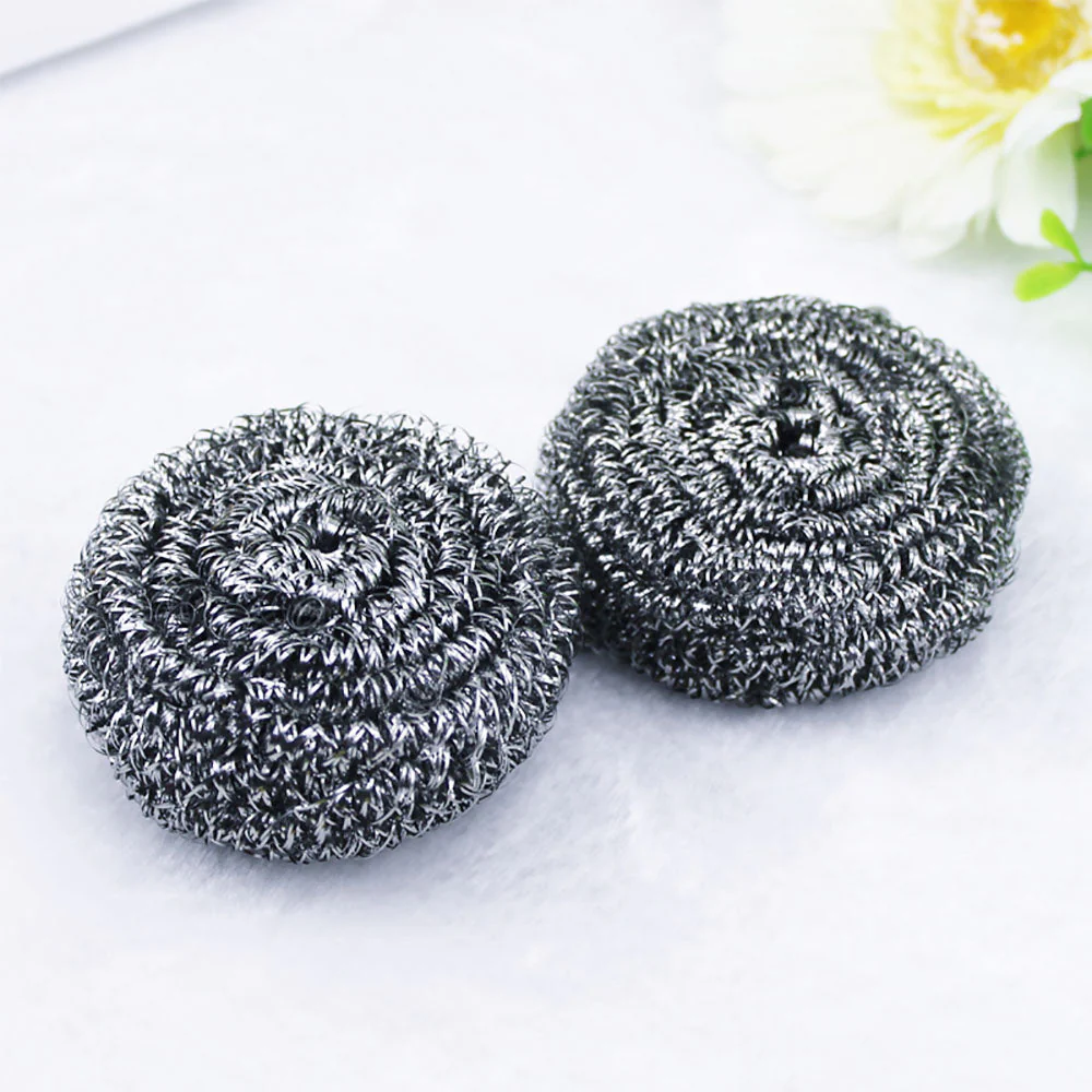 Qingchun Steel Wool Scrubbers - 9 Pieces X3