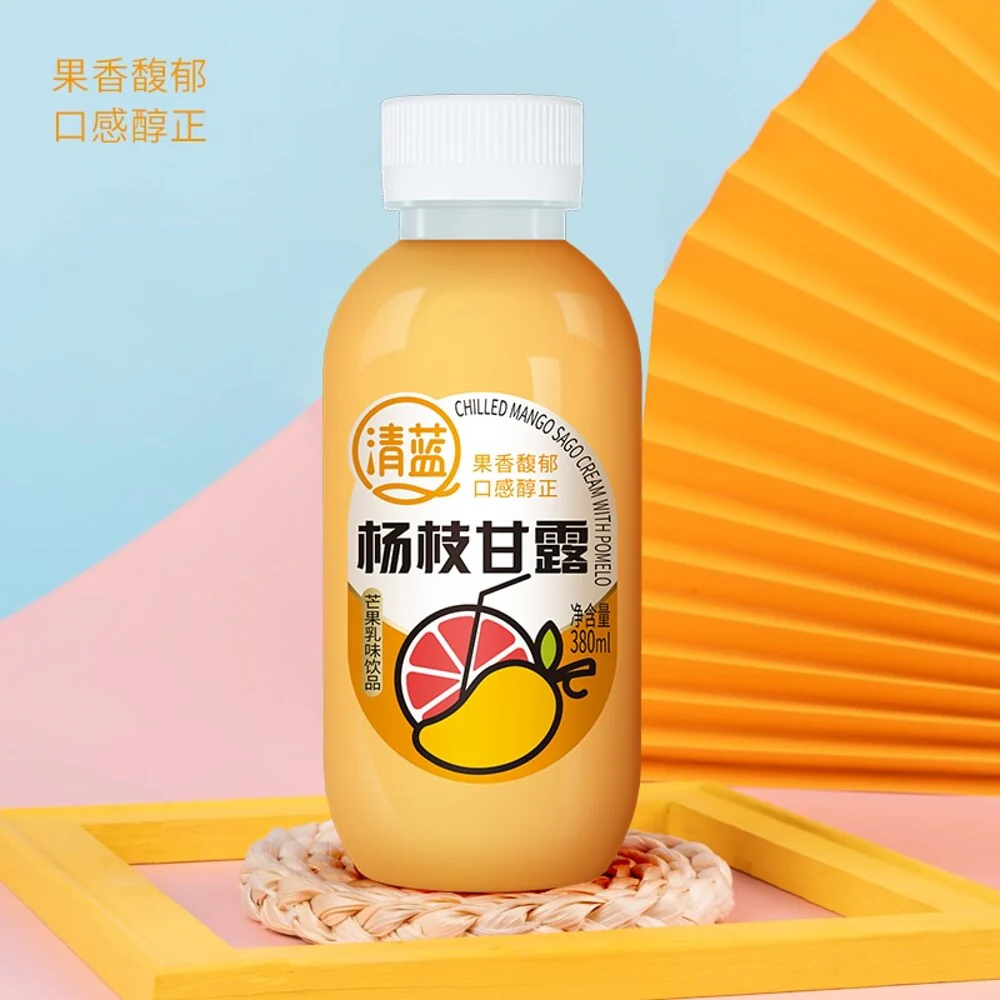Qinglan Chilled Mango Sago Cream with Pomelo - 380ml - Image 5