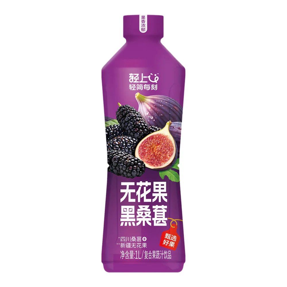 Qingshang Fig & Black Mulberry Fruit Juice Drink 1L