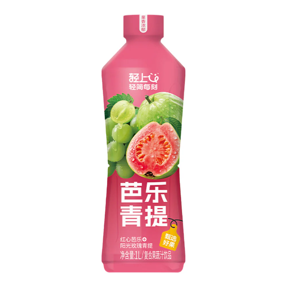 Qingshang Guava & Green Grape Juice Drink 1L