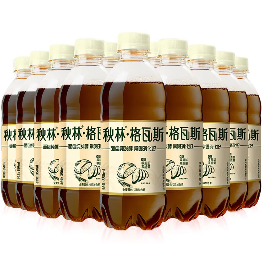 Qiulin Kvass Drink - Zero Sugar, Zero Fat, Whole Wheat - 350ml - Image 3