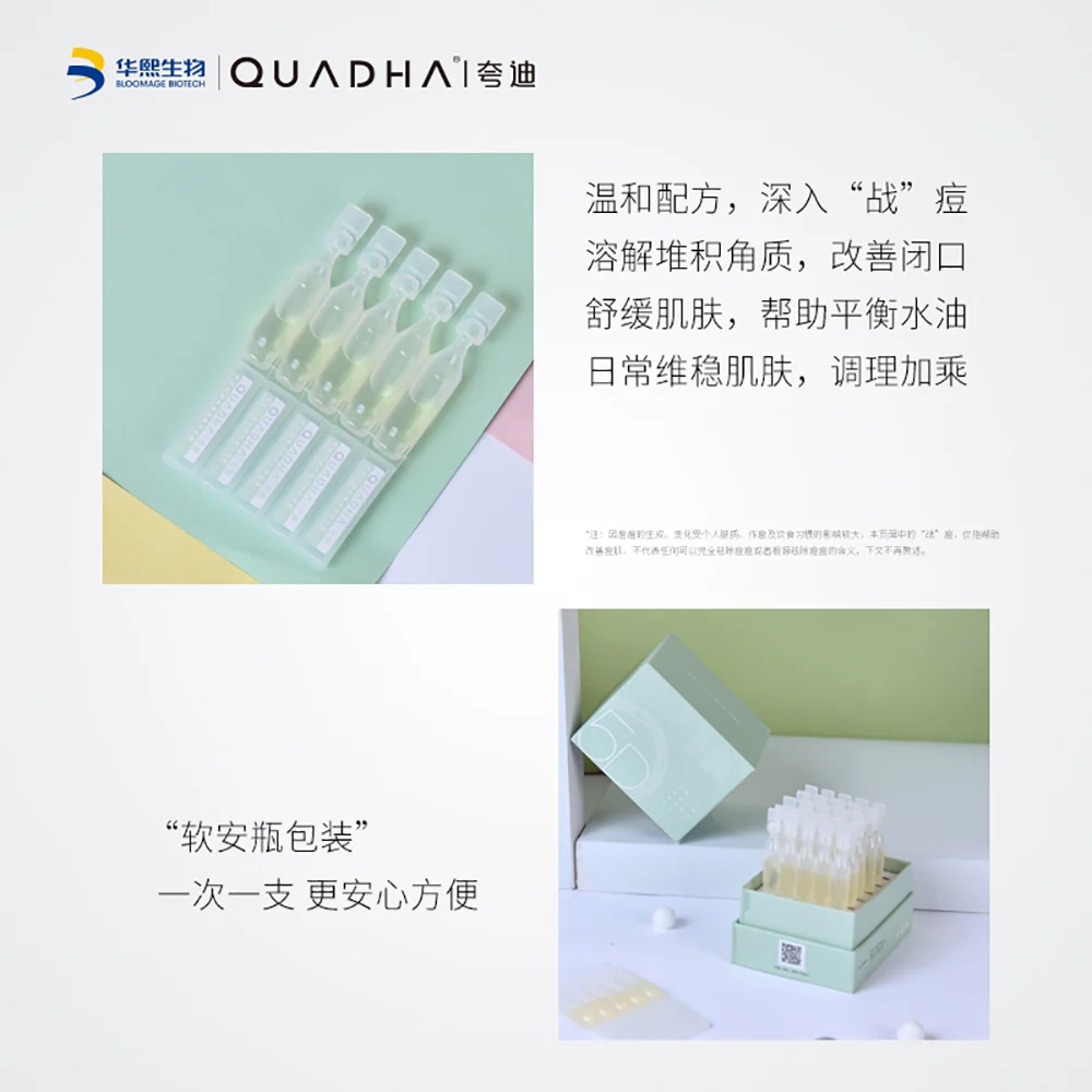 Quadha 5D Anti-Acne Single Use Serum - 1ml x 30 Vials - Image 5