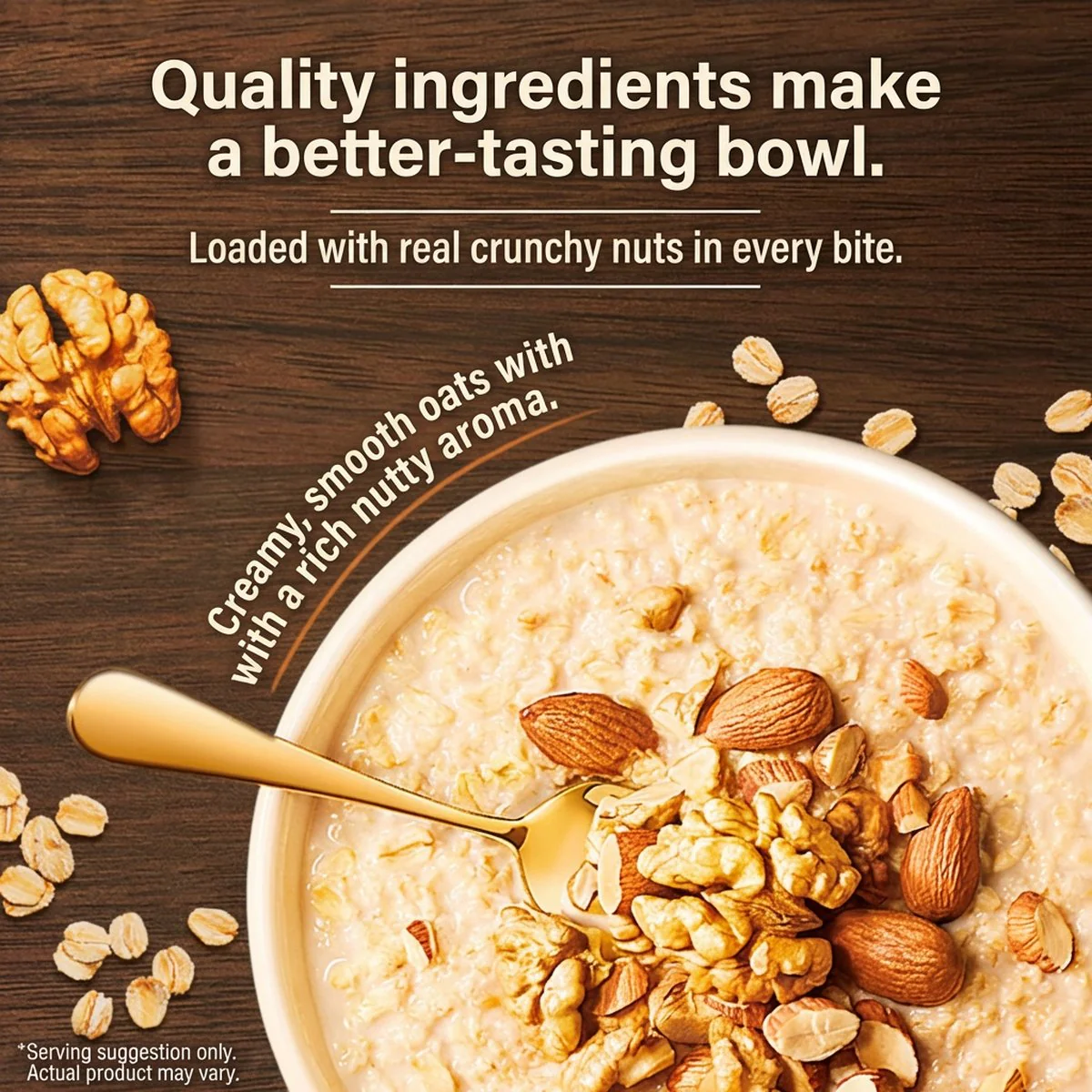 Quaker Walnut & Almond Instant Oatmeal 40g x 30 Sachets – Limited Import - Image 3