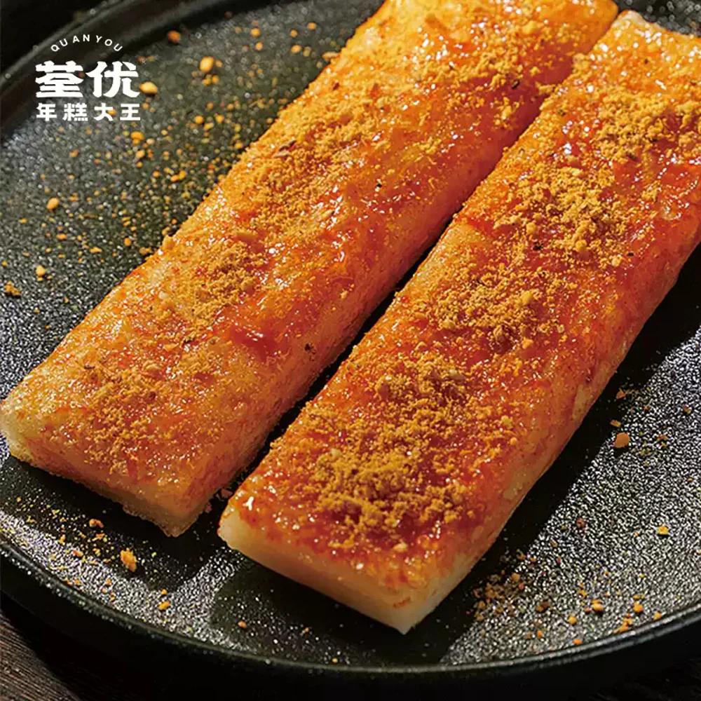 Quan You Meishi Crispy-Skinned Rice Cake Kit with Sweet & Spicy Sauce 440g - Image 5