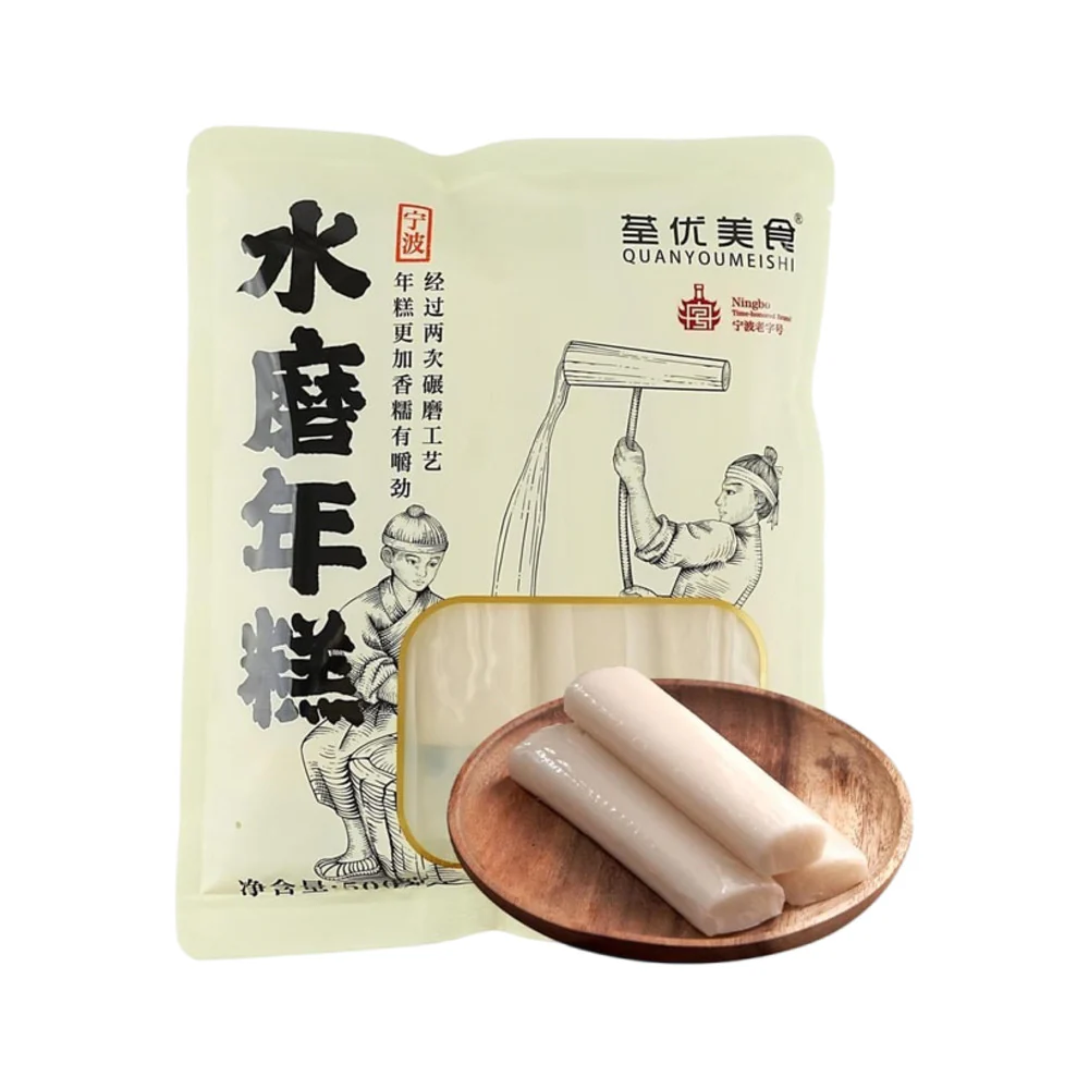 Quanyoumeishi Water-Milled Rice Cake (Nian Gao) 500g