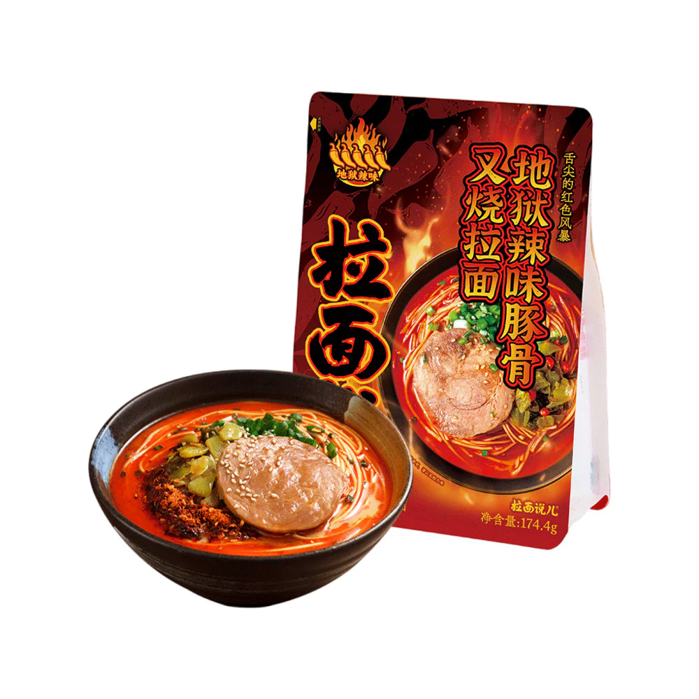 Ramen Talk Hell Spicy Tonkotsu Chashu Ramen 174.4g