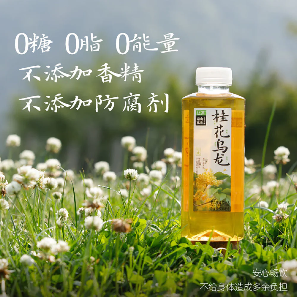 Rangcha High Mountain Osmanthus Oolong Tea - 500ml X2 - Image 4