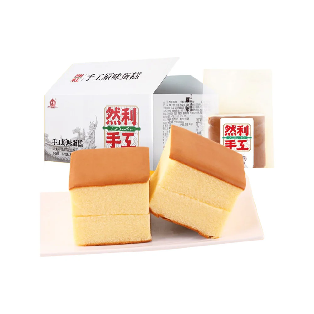 Ranli Handmade Original Flavor Cake - Box of 32, 120g Each