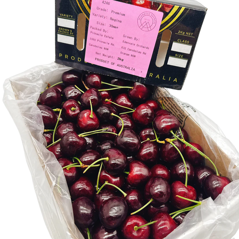Regina Cherries Gift Box 30mm+ - 2kg - Image 2