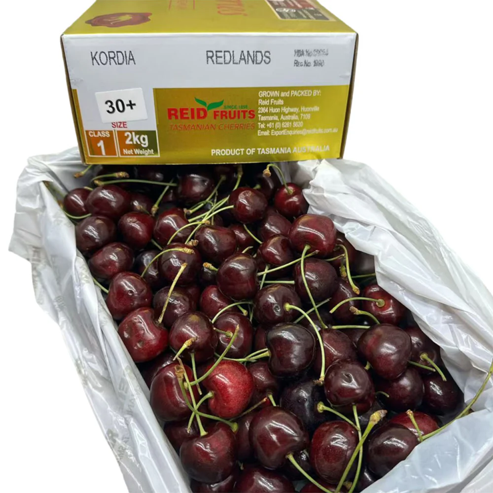 Reid Fruits Kordia Tasmanian Cherries Gift Box 30mm+ - 2kg