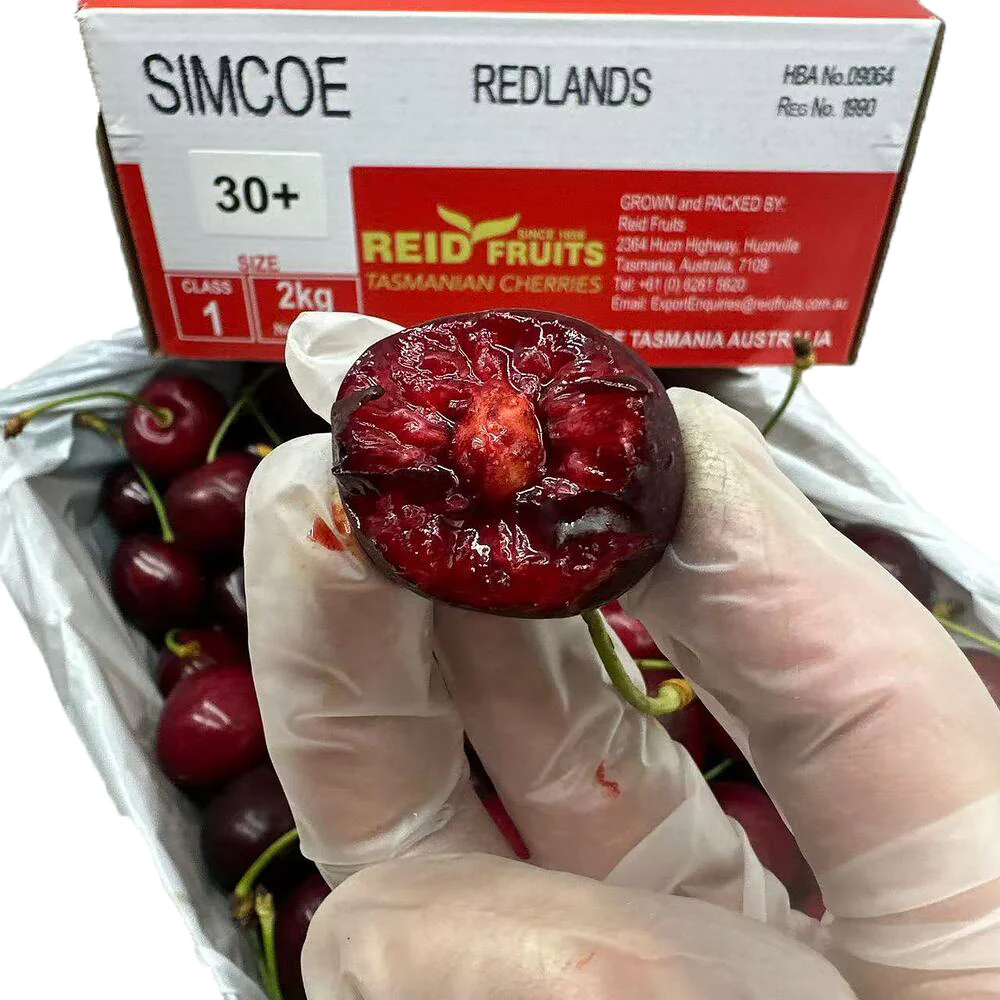 Reid Fruits Premium Tasmanian Cherries Gift Box 30mm+ – 2kg - Image 4
