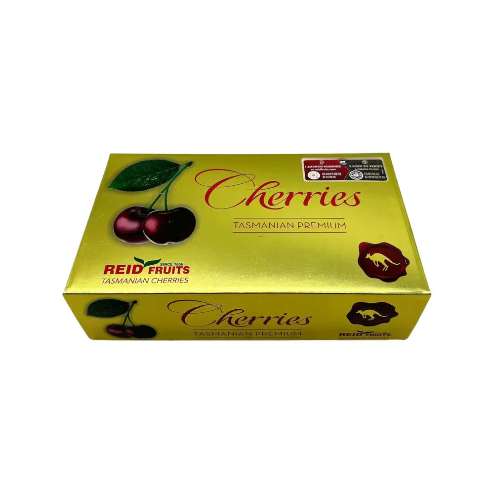 Reid Fruits Simone Tasmanian Cherries 32mm+ Gift Box – 2kg - Image 6