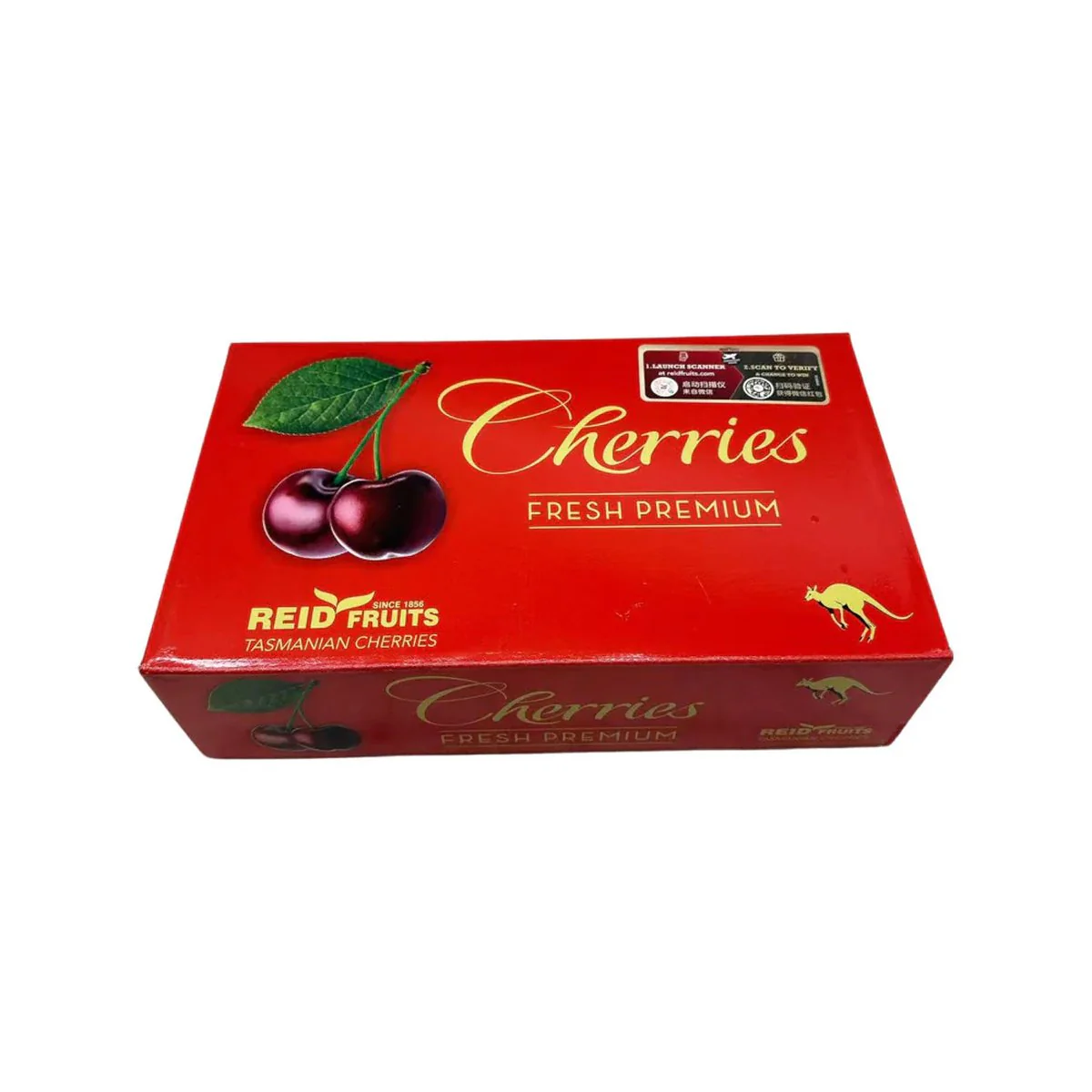 Reid Fruits Tasmanian Sylvia Cherries 30mm+ Gift Box 2kg - Image 6