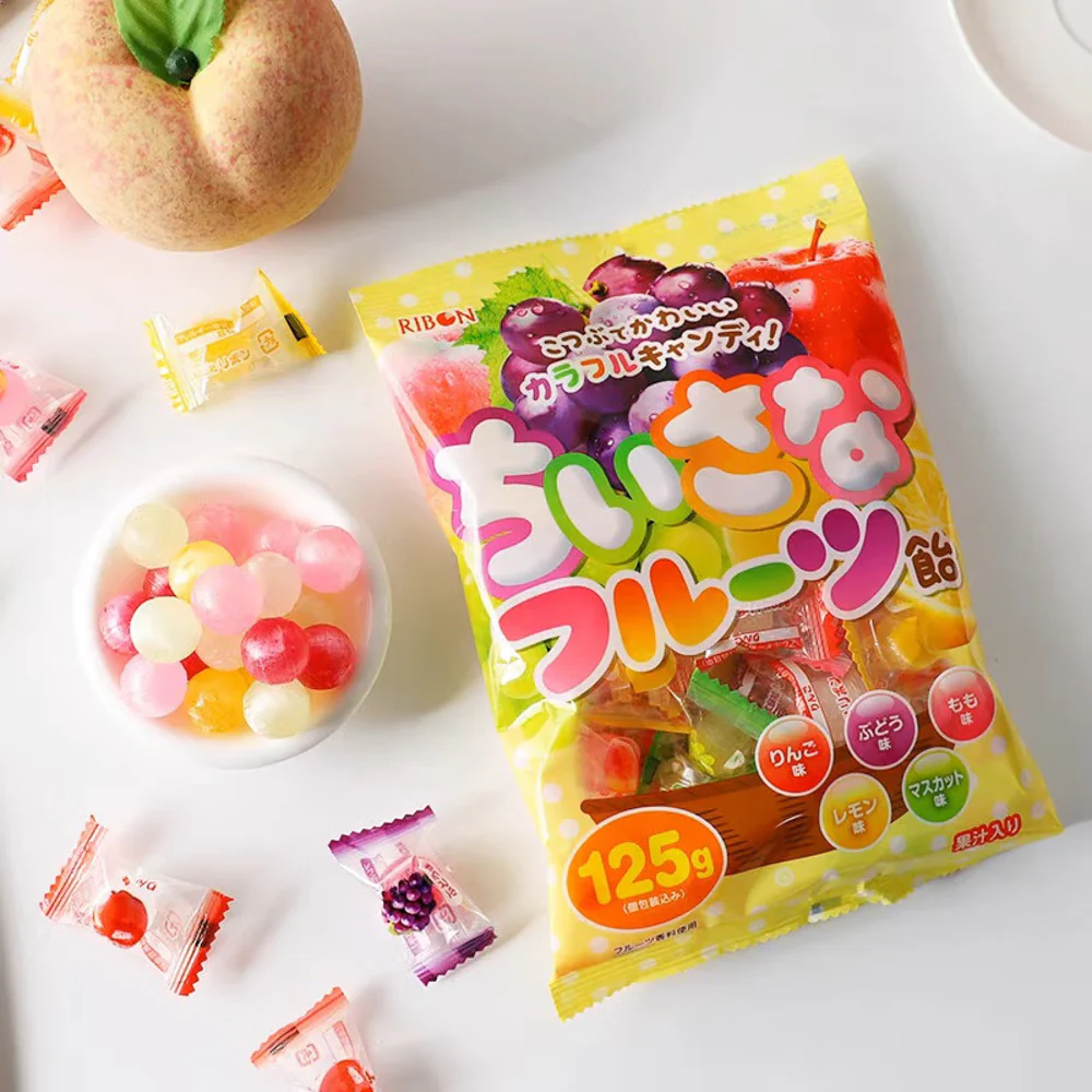 Ribon Assorted Fruit Candy - 5 Flavors, 125g - Image 2