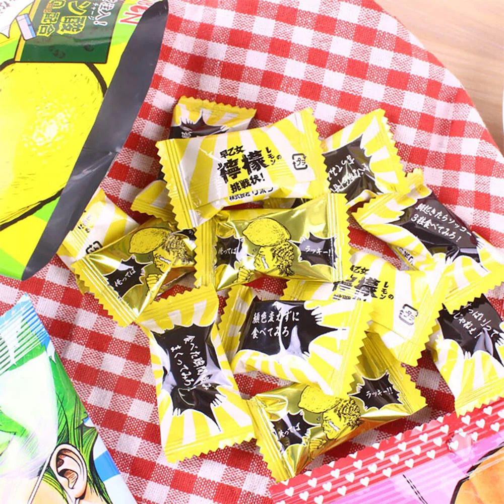 Ribon Super Sour Lemon Filled Candy - 60g - Image 5