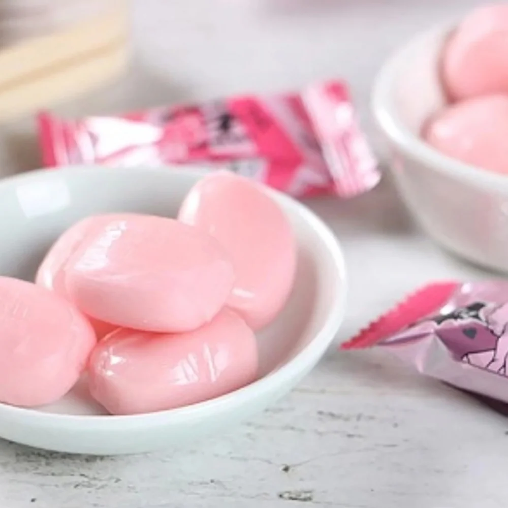 Ribon Super Sour Plum Candy with Filling - 60g - Image 3
