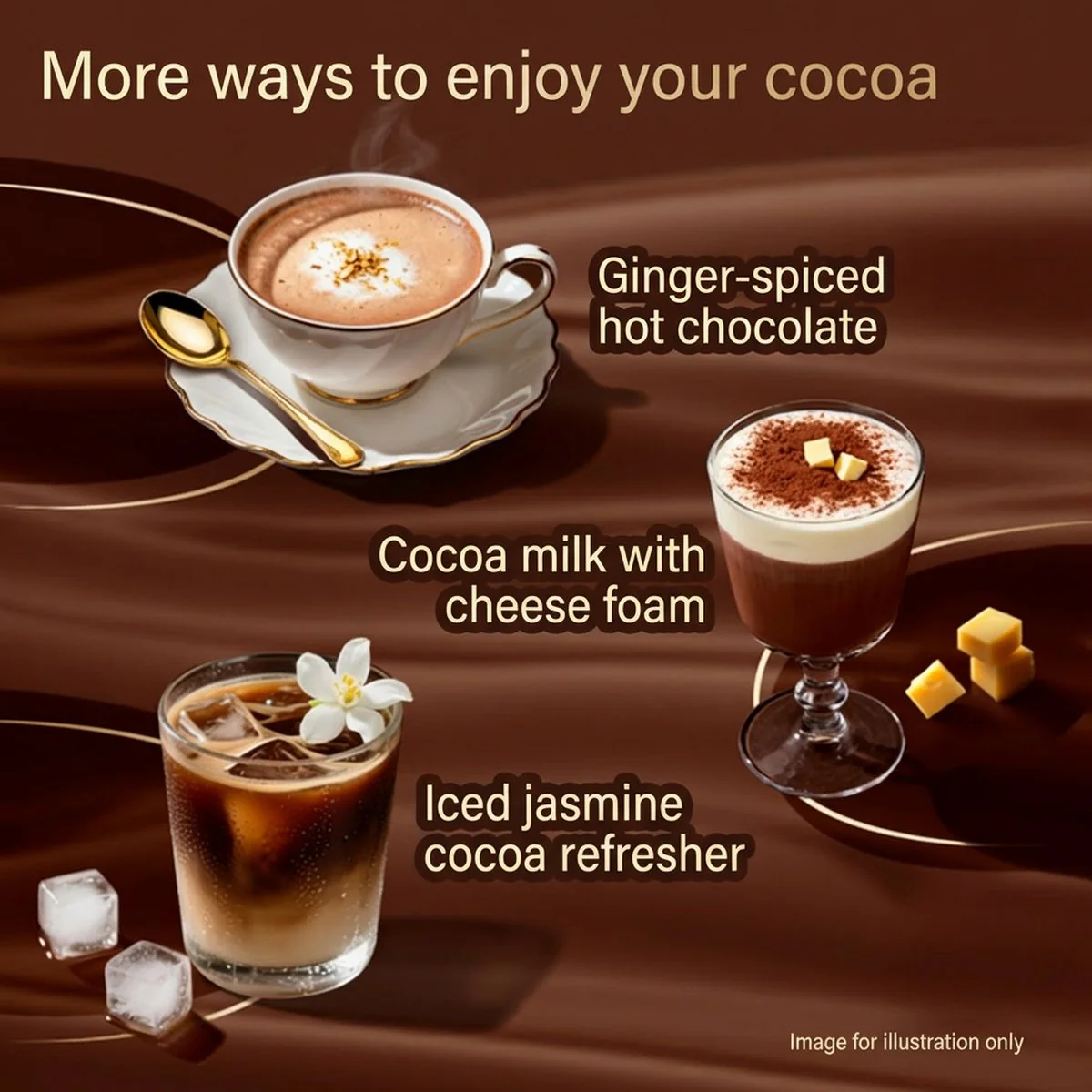 Rich Dark Chocolate Cocoa Powder Drink 1kg - Limited Import - Image 4