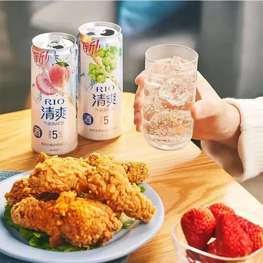 RIO Refreshing 0-Sugar Kyoho Grape Vodka Flavor Alcohol 5% 330ml - Image 2