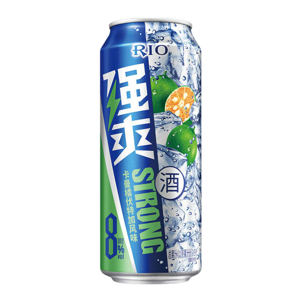 RIO Strong Calamansi Vodka Ready-to-Drink Cocktail 8% ABV 500ml