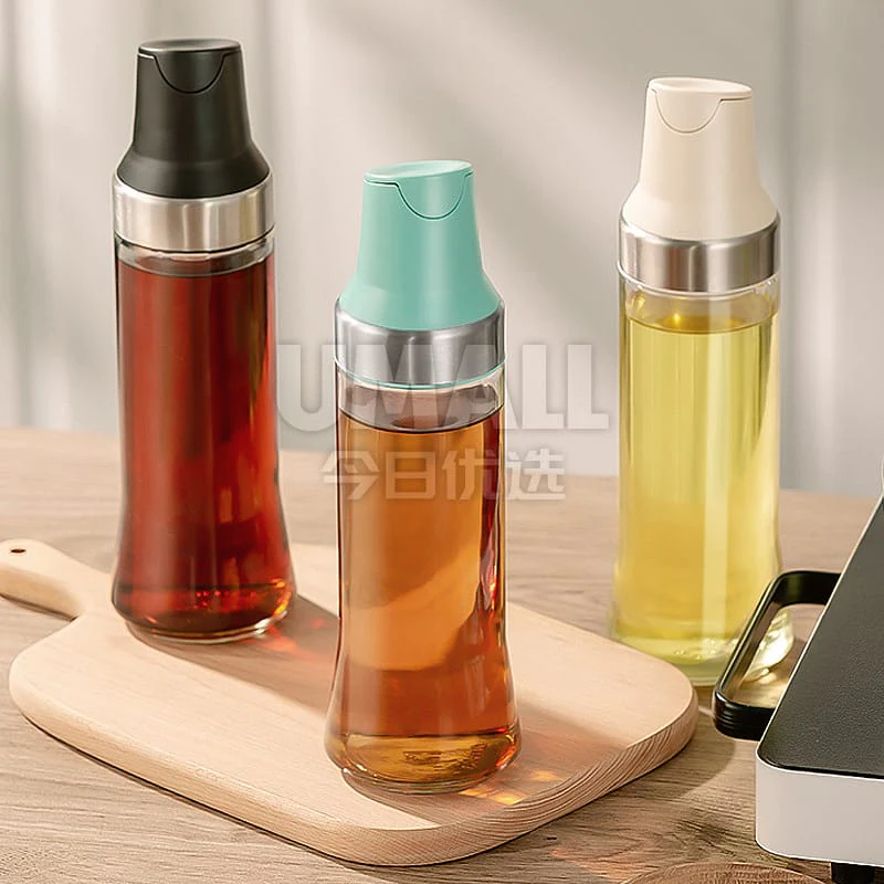 ROBO Automatic Opening and Closing Seasoning Bottle in Moonlight White, 500ml (Barcode Required) - Image 4