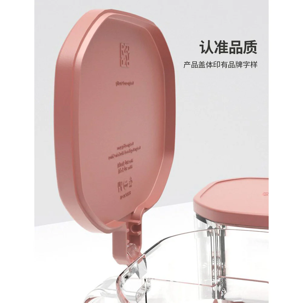Robo Dual-Compartment Spice Box in Elegant White, 500ml - Image 4