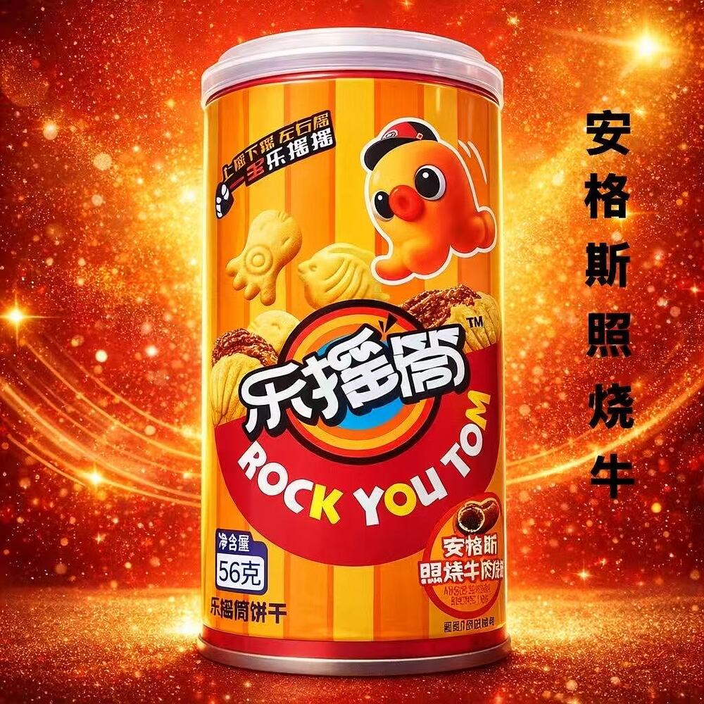 Rock You Tom Angus Teriyaki Beef Flavoured Biscuits 56g - Image 2