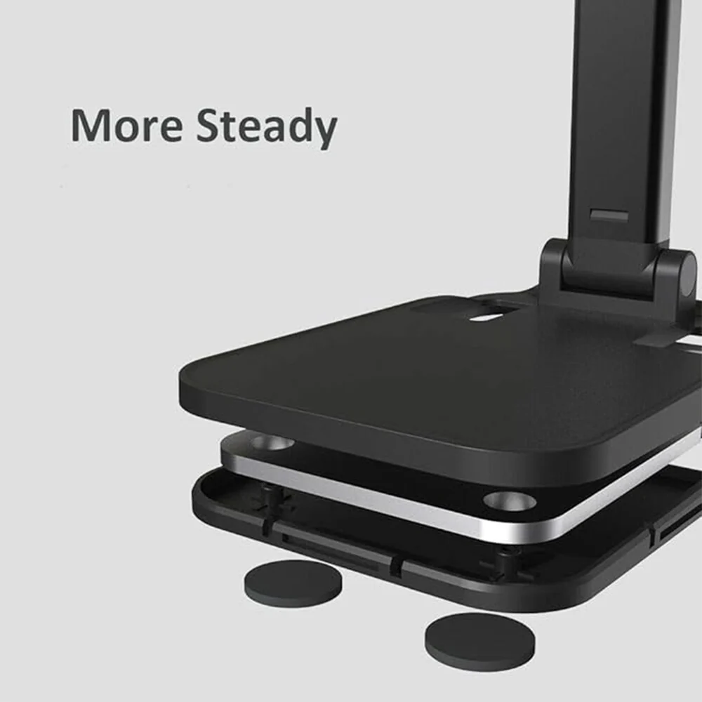 Romoss Desktop Foldable Phone Stand - Black - Image 4